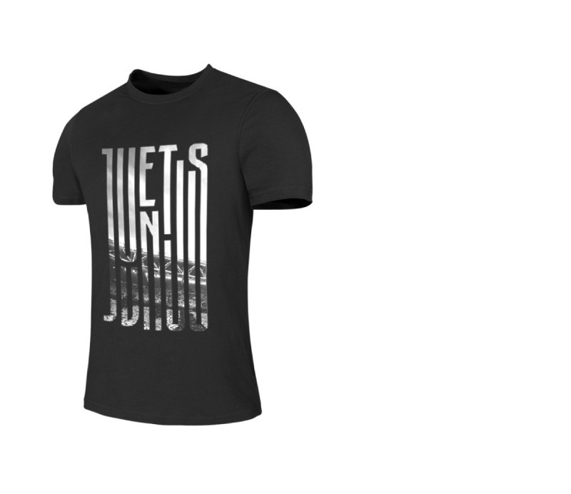 T-Shirt Juventus Nera Uomo. Taglia S .
