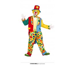 Costume Pagliaccio Clown Uomo