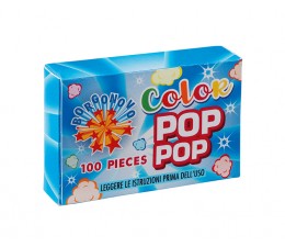 Color POP 100 pezzi petardi scoppiettanti senza accensione gr0.0005 età  minima vendita 14 anni