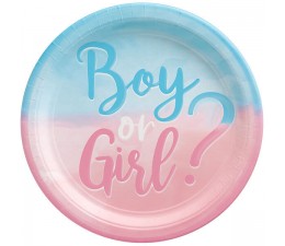 Piatto Boy or Girl 23cm in...