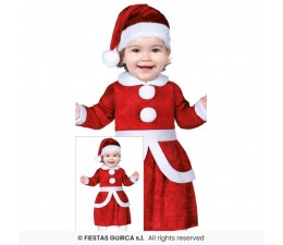 Vestito Babbo Natale bimba...