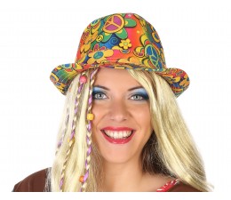 Cappello Hippie colorato e...