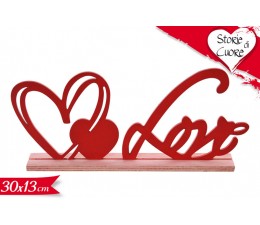 Scritta decorativa Love con...