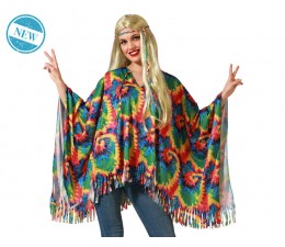 Poncho Hippie adulto...