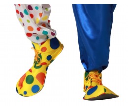 Scarpe da clown in tessuto...